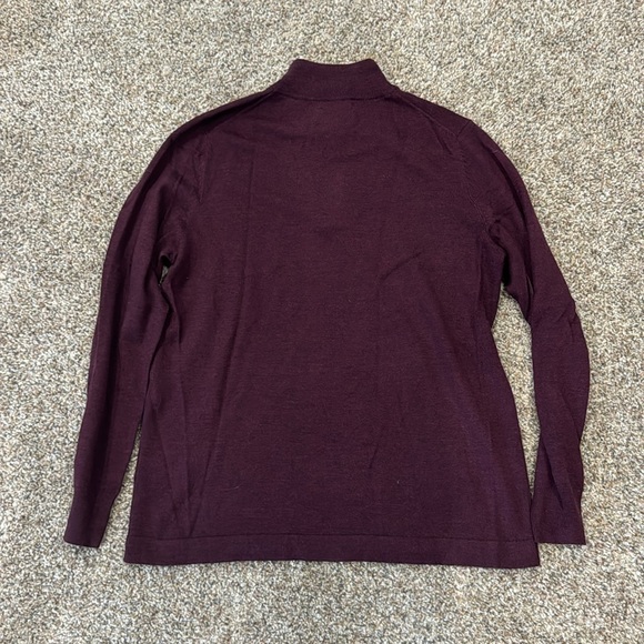 Joseph Abboud Pullover Zip up Sweater - Picture 7 of 8